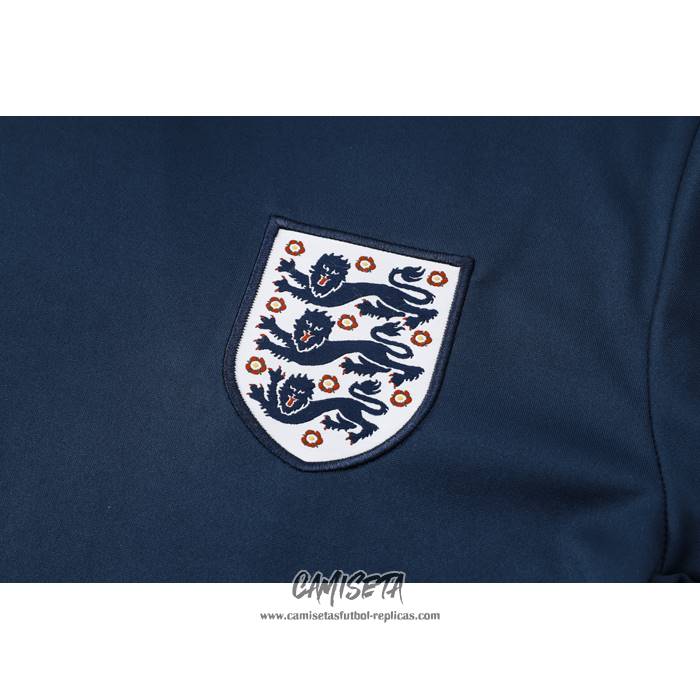 Chandal del Inglaterra 2024-2025 Manga Corta Azul - Pantalon Corto